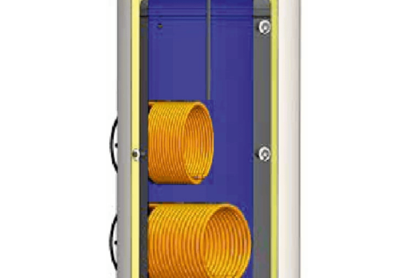 Copper Pipe Double Coil Water Heater Boiler